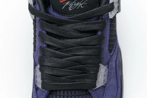 Cheap EP AJ4-766302 AJ4-766302 Travis Scott Purple Retro Air x Jordan 4 1229